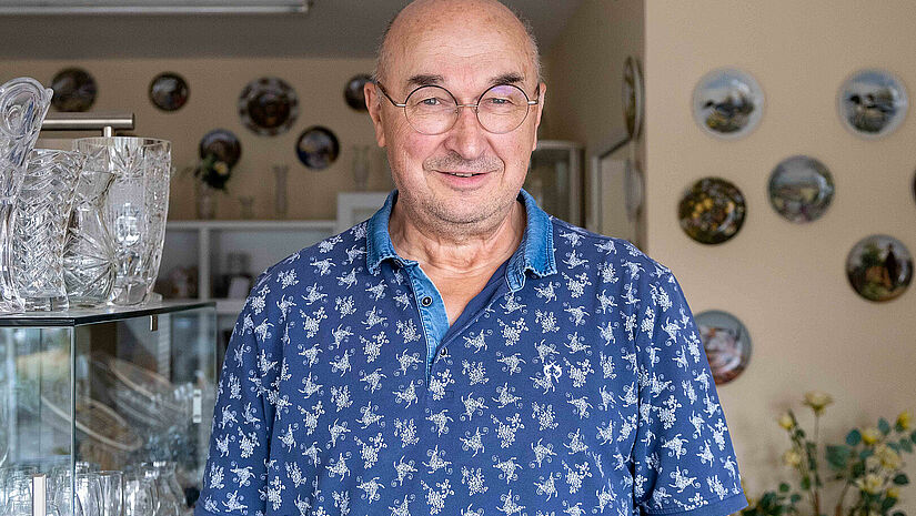 Bodo Völzke gründete vor 20 Jahren den Trägerverein für drei Sozialkaufhäuser im Kreis Stormarn. Bodo Völzke gründete vor 20 Jahren den Trägerverein für drei Sozialkaufhäuser im Kreis Stormarn.