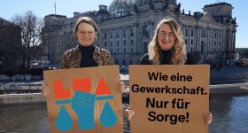 Sorgearbeit ist Arbeit - und braucht Schutz!