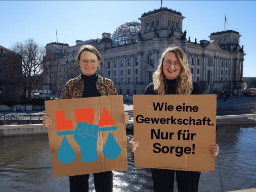 Sorgearbeit ist Arbeit - und braucht Schutz!