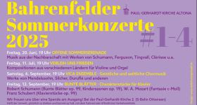 "Ohren auf!" Sommerserenade