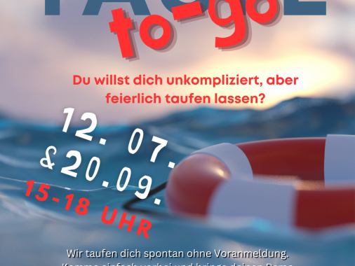 Taufe to Go mit Pastorenteam in der Johanniskirche