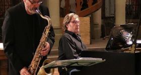 Orgel und Saxophon