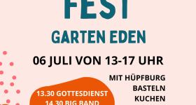 Sommerfest auf dem Kirchplatz