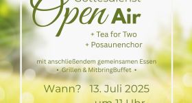 Open-Air-Gottesdienst auf dem Spielplatz Kallestoft