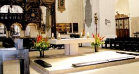 Abendmahlsgottesdienst mit Vikar Per Olsen, anschließend Kirchenkaffee