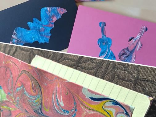 Papier mamorieren