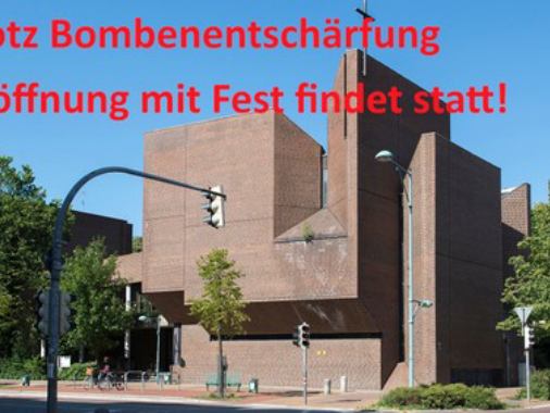 Wiedereröffnung des Lukaszentrums mit Gottesdienst