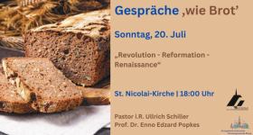 Gespräche wie Brot | Revolution - Reformation - Renaissance