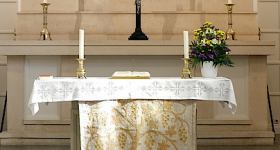 Gottesdienst mit Konfi-Begrüßung