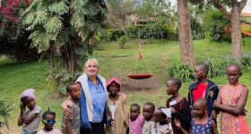 Vortrag von Angelika Wohlenberg und Begegnung mit Massai
