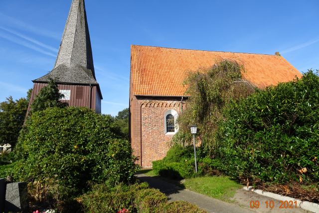 Foto der Kirche aus der Gemeinde Neuenkirchen / Bahrenfleth