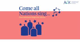 Internationales Singen zum Advent