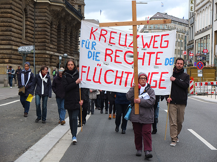 Flüchtlingsarbeit 