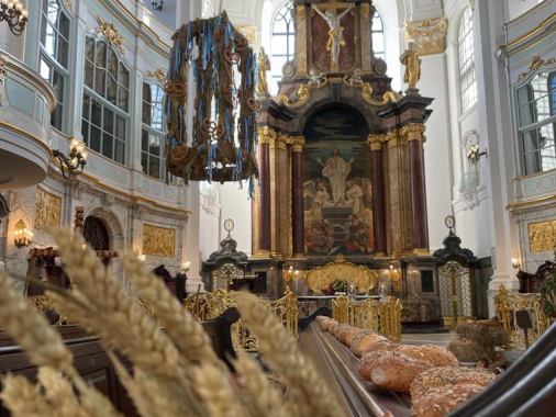 Evangelische Messe zum Erntedankfest