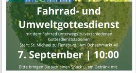 Fahrradgottesdienst des Pfarrsprengels (Start St. Michael)