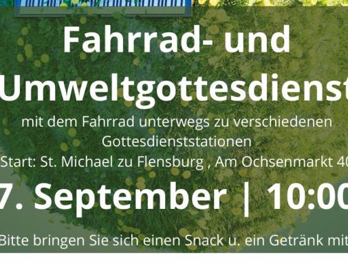 Fahrradgottesdienst des Pfarrsprengels (Start St. Michael)