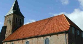 Emeriti-Projekt-Gottesdienst in Westerhever, Propst i. R. Dietrich Heyde, Orgel: KMD Jens Weigelt