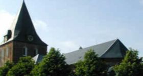 Gottesdienst in Garding, Pastor Ralf-Thomas Knippenberg und Dr. Claus-Peter Lorenzen, mit Abendmahl