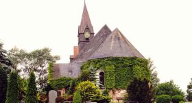 Gottesdienst in Poppenbüll, Pastor Ralf-Thomas Knippenberg, Andacht,"Eine halbe Stunde mit Gott", "Nun ruhen alle Wälder"