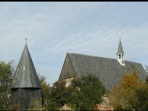 Abendgebet bei Kerzenschein in Katharinenheerd, Pastor Jörg Reglinski
