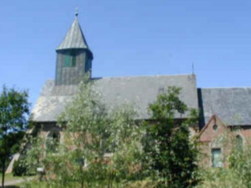 Gottesdienst in Osterhever, Pastor Ralf-Thomas Knippenberg, Familienkirche St. Martin, anschließend Laternelaufen