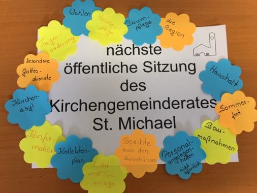 Kirchengemeinderatssitzung