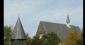 Abendgebet bei Kerzenschein in Katharinenheerd, mit Pastor Jörg Reglinski