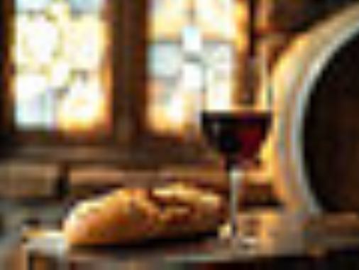 Brot und Wein teilen - eine Art Online-Mahl
