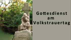 Deutsch-Dänischer Gottesdienst am Volkstrauertag mit den Pastor*innen Birgitte Thun und Norbert Siemen