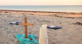Abendsegen am Strand