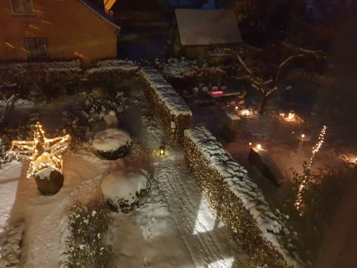Adventslichter im Bibelgarten - Vorabend Lebendiger Adventskalender