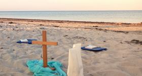 Abendsegen am Strand