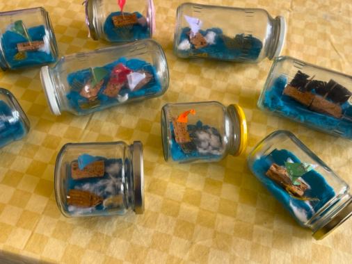 Buddelschiffe basteln