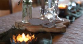 Gottesdienst mit Gartentaufe