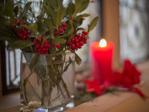 Herbstferien - Basteln für den Adventsbasar