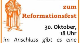 Gottesdienst zum Reformationsfest