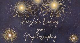 Herzliche Einladung zum Gottesdienst und Neujahrsempfang