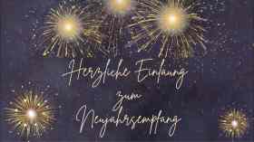 Herzliche Einladung zum Gottesdienst und Neujahrsempfang