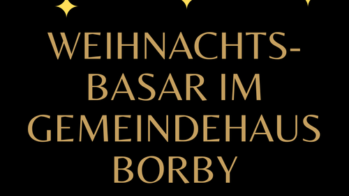 Weihnachtsbasar der Kreativen Hände im Borbyer Gemeindehaus