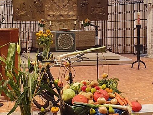 Erntedankgottesdienst mit Vorstellung der neuen Konfirmand*innen