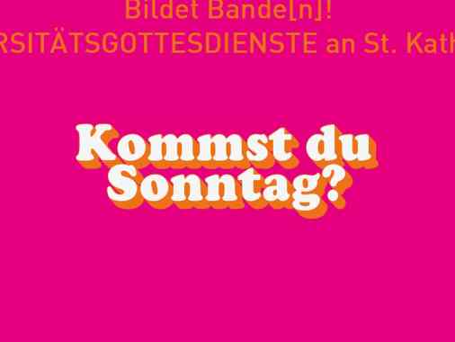 Universitätsgottesdienst am 2. Advent