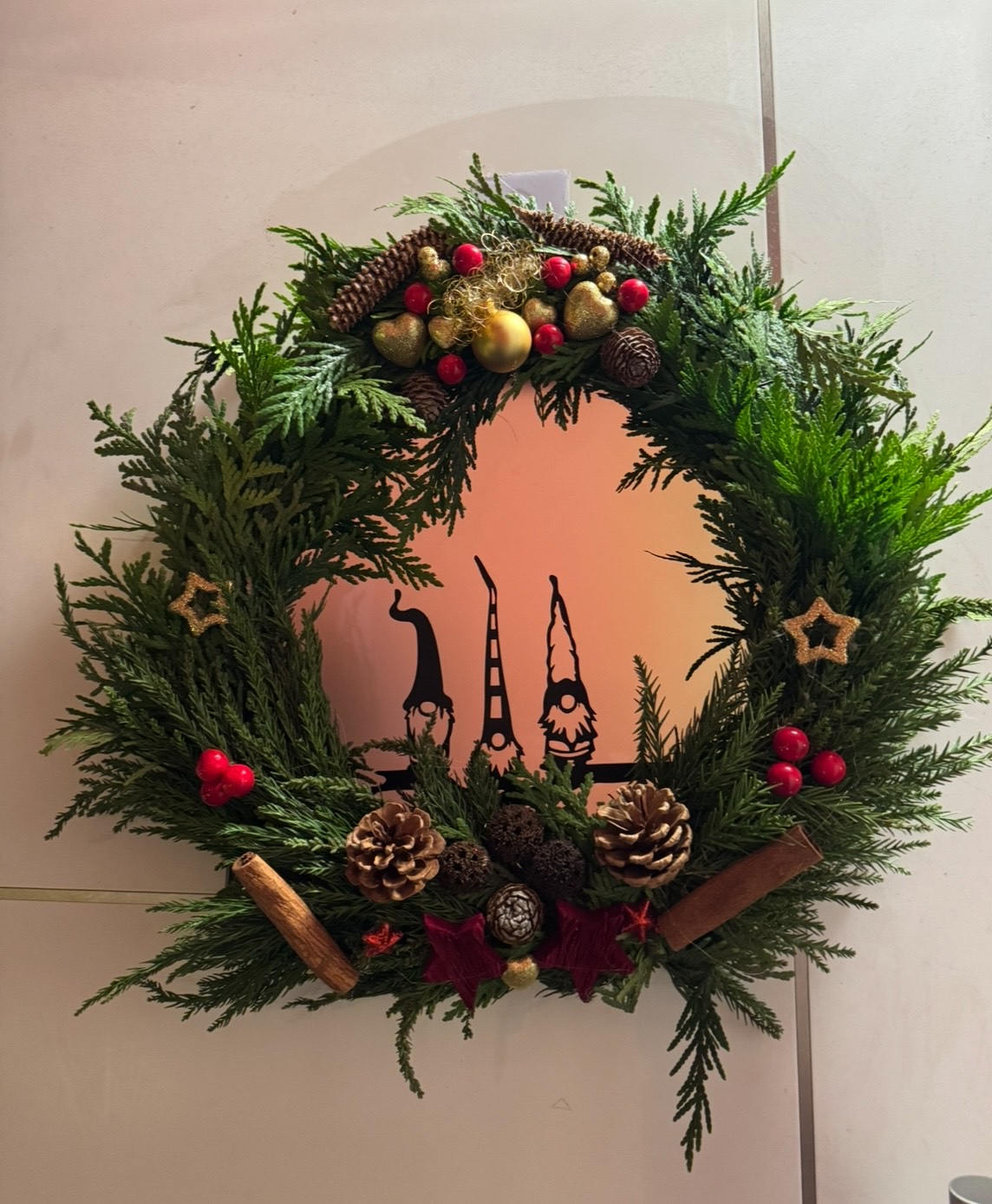 Adventskranz-Bastelaktion