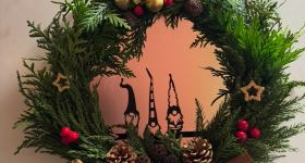 Adventskranz-Bastelaktion