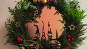 Adventskranz-Bastelaktion