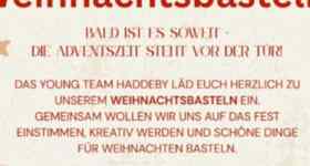 Weihnachtsbasteln mit dem Young Team