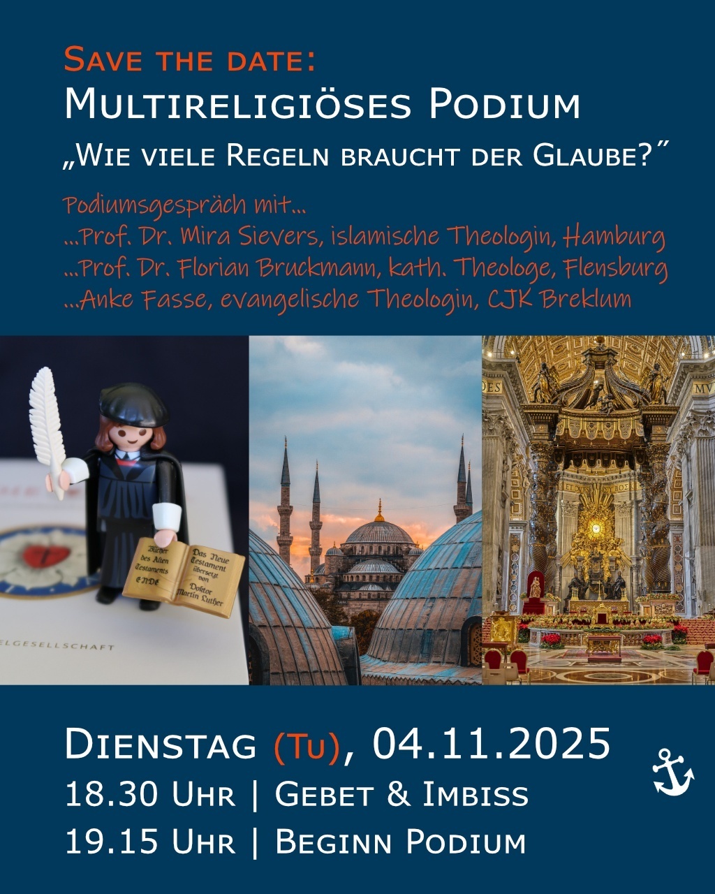Multireligi&ouml;ses Podiumsgespr&auml;ch