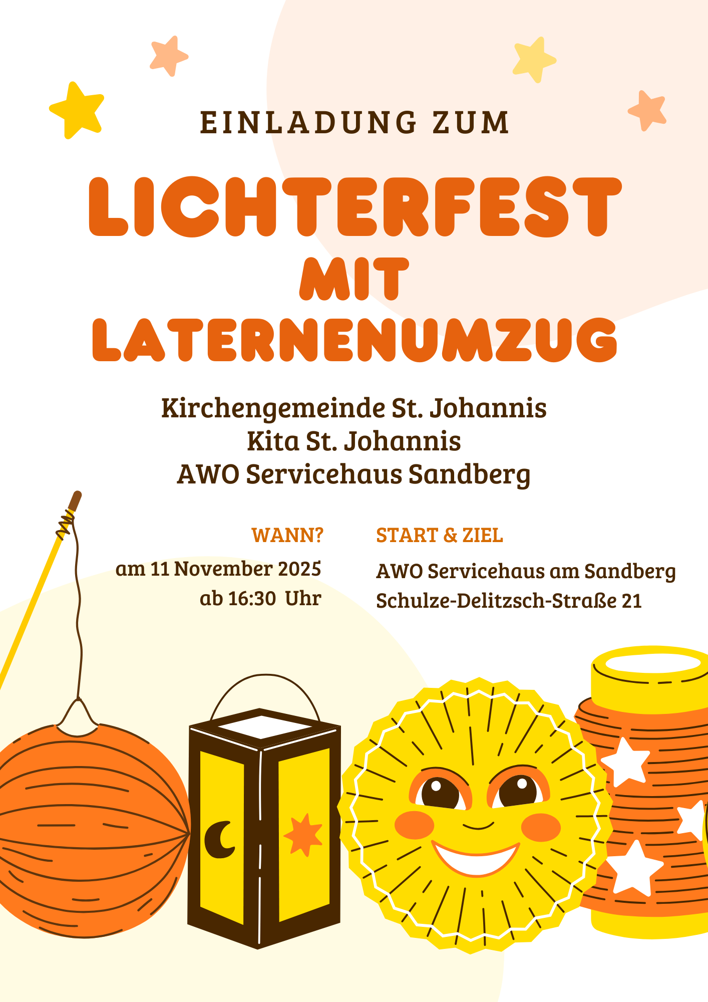 Lichterfest mit Laternelaufen