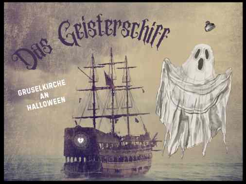 Gruselkirche an Halloween