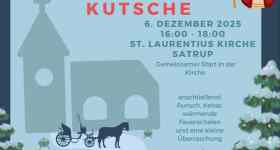 Der Nikolaus kommt mit der Kutsche