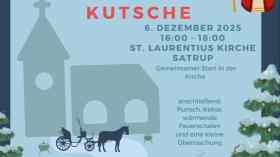 Der Nikolaus kommt mit der Kutsche